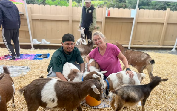 Mom takes her son-in-law to do 'old white lady' stuff … and the internet loves it